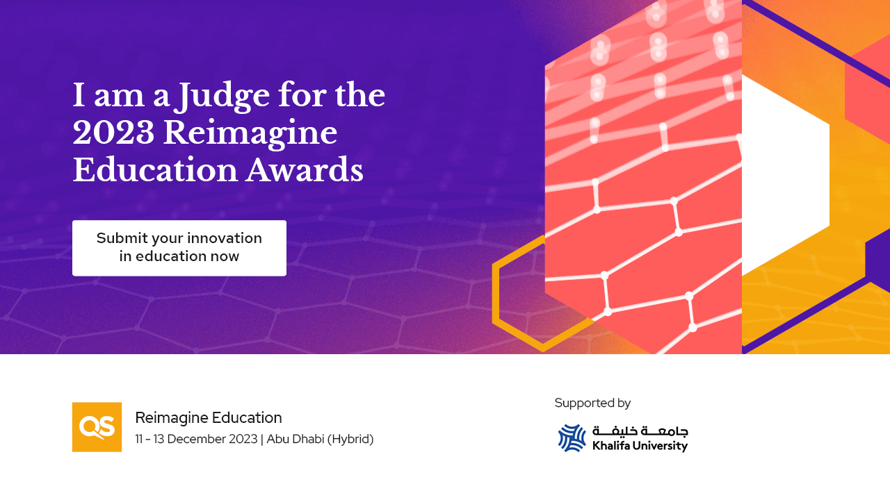 QS Reimagine Education Awards & Conference 11-13 December 2023